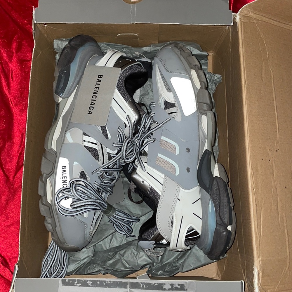 Balenciaga Track Sneakers Grey/white Size 45 (12)